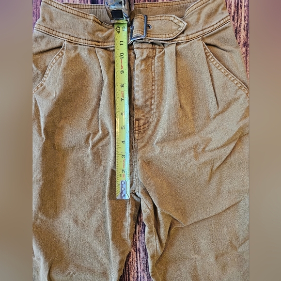 Free People Size 2 Seamed Like the Real Thing Trousers Hi-Rise Pleated Crop Pant - Picture 11 of 12